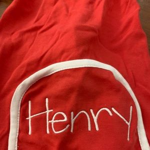 “Henry” monogram/embroider pjs Beaufort bonnet com